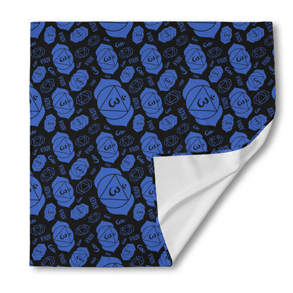 Ajna Chakra Pattern Print Silk Bandana