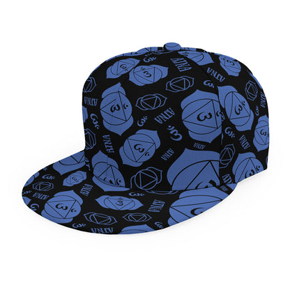 Ajna Chakra Pattern Print Snapback Cap