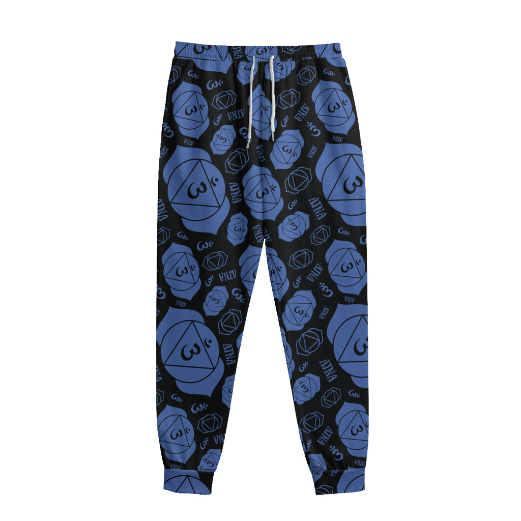 Ajna Chakra Pattern Print Sweatpants