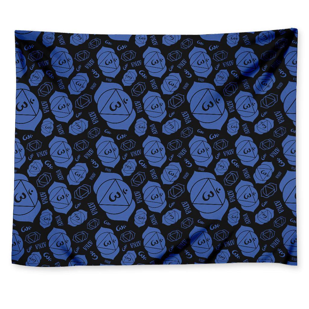 Ajna Chakra Pattern Print Tapestry