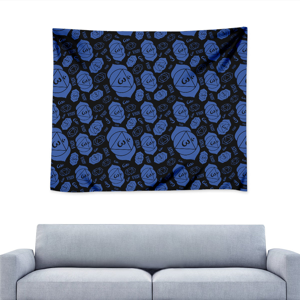 Ajna Chakra Pattern Print Tapestry