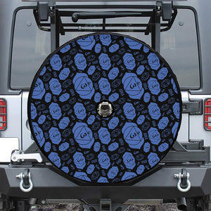 Ajna Chakra Pattern Print Tire Cover With Camera Hole