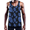 Ajna Chakra Pattern Print Men's Workout Tank Top