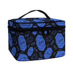 Ajna Chakra Pattern Print Travel Makeup Bag