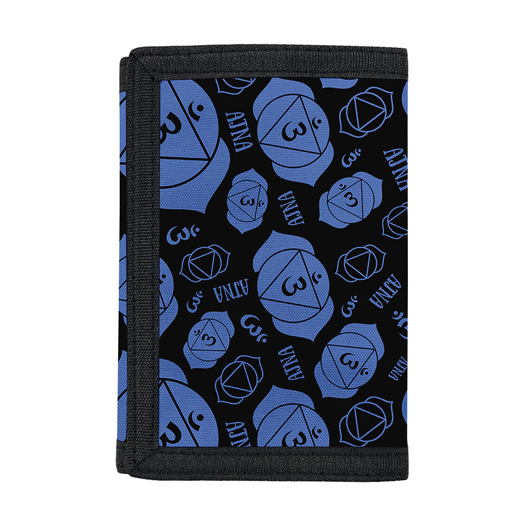 Ajna Chakra Pattern Print Trifold Wallet