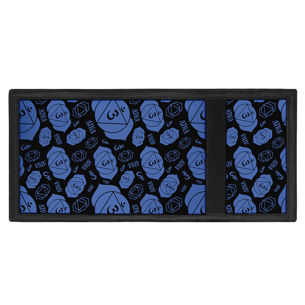 Ajna Chakra Pattern Print Trifold Wallet
