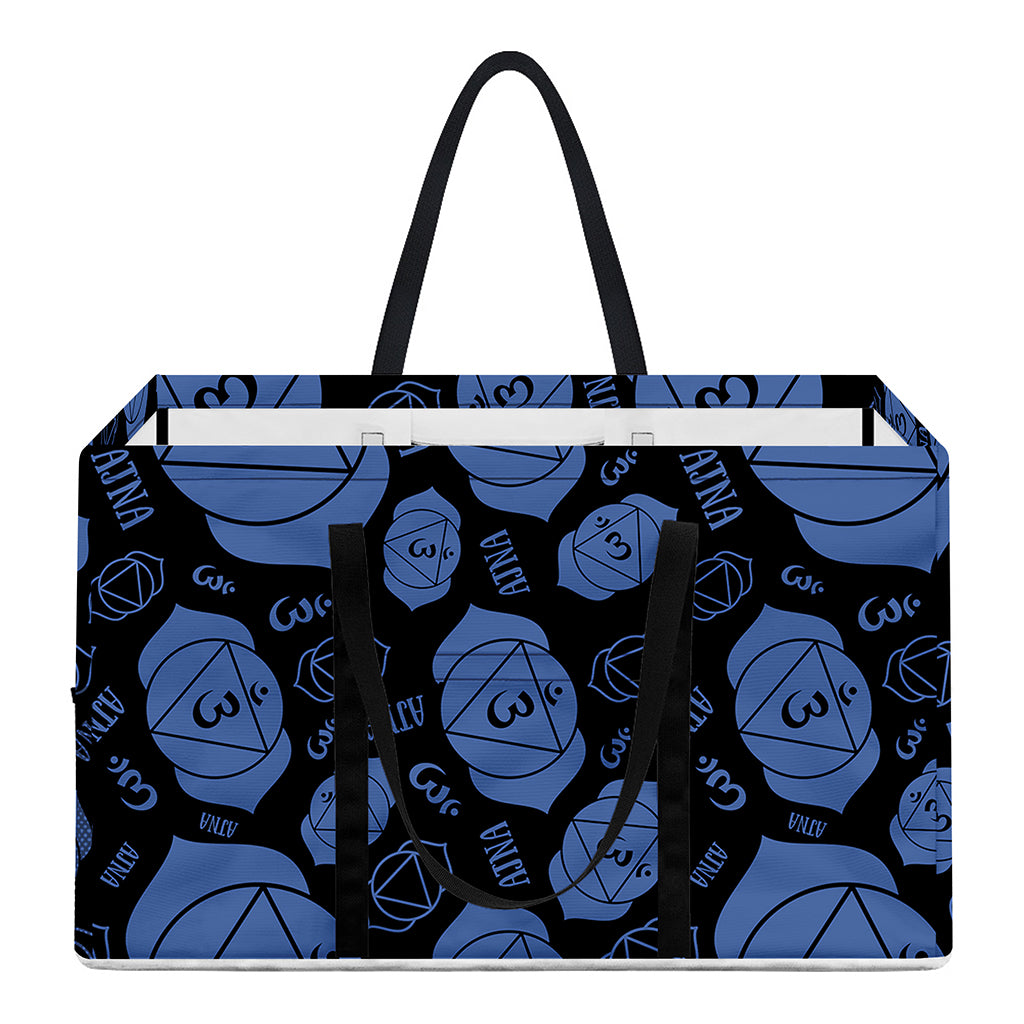 Ajna Chakra Pattern Print Utility Tote Bag