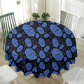 Ajna Chakra Pattern Print Waterproof Round Tablecloth