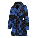 Ajna Chakra Pattern Print Women's Bathrobe