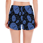 Ajna Chakra Pattern Print Women's Split Running Shorts