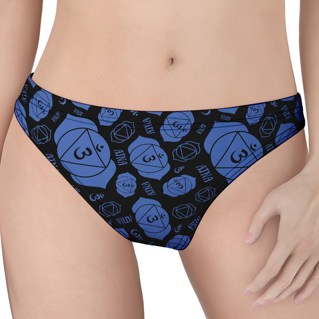 Ajna Chakra Pattern Print Women's Thong