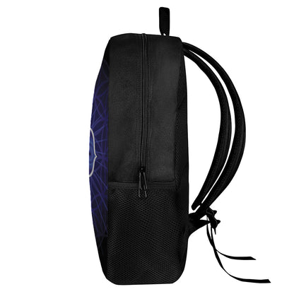 Ajna Chakra Spiritual Print 17 Inch Backpack