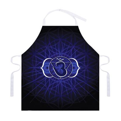 Ajna Chakra Spiritual Print Adjustable Apron