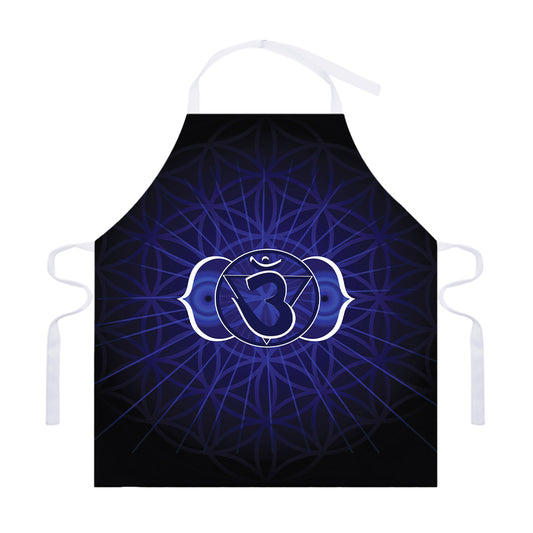 Ajna Chakra Spiritual Print Adjustable Apron