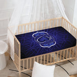 Ajna Chakra Spiritual Print Baby Crib Sheet