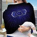 Ajna Chakra Spiritual Print Baby Seat Cover