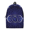 Ajna Chakra Spiritual Print School Backpack