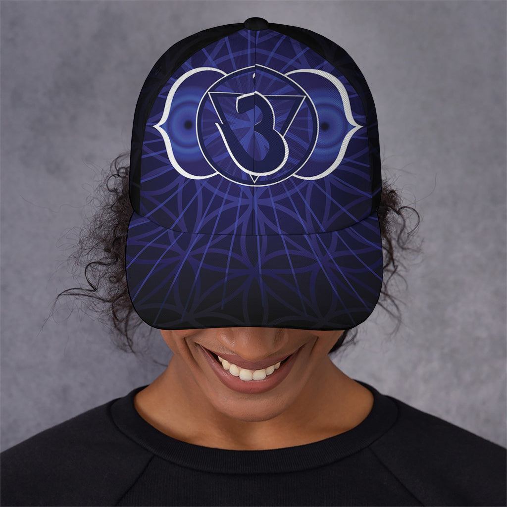 Ajna Chakra Spiritual Print Baseball Cap