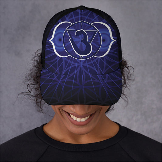 Ajna Chakra Spiritual Print Baseball Cap