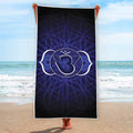 Ajna Chakra Spiritual Print Beach Towel