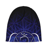 Ajna Chakra Spiritual Print Beanie