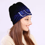 Ajna Chakra Spiritual Print Beanie