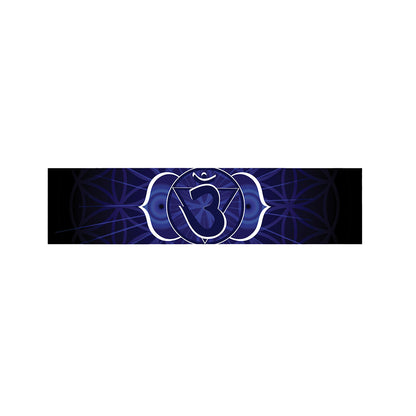 Ajna Chakra Spiritual Print Bed Runner