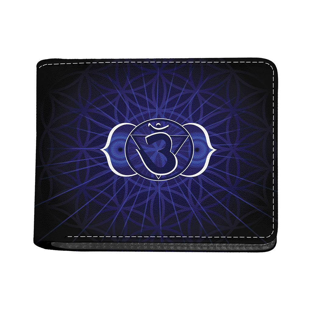 Ajna Chakra Spiritual Print Bifold Wallet