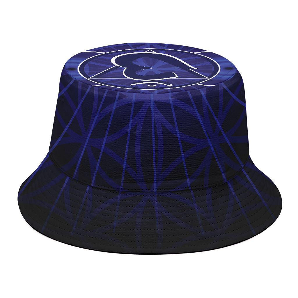 Ajna Chakra Spiritual Print Bucket Hat