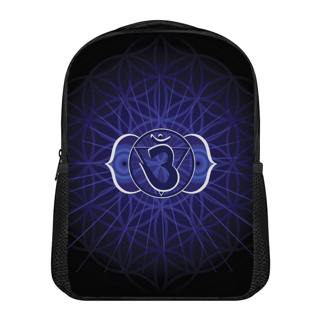 Ajna Chakra Spiritual Print Casual Backpack
