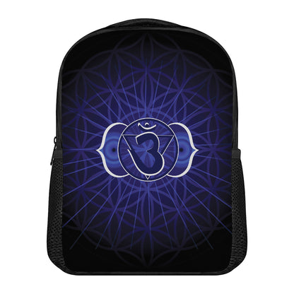 Ajna Chakra Spiritual Print Casual Backpack