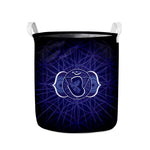 Ajna Chakra Spiritual Print Collapsible Laundry Basket