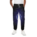 Ajna Chakra Spiritual Print Cotton Sweatpants