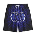 Ajna Chakra Spiritual Print Cotton Shorts