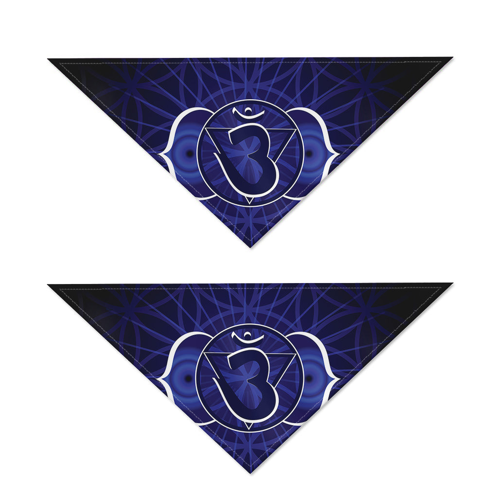 Ajna Chakra Spiritual Print Dog Bandana