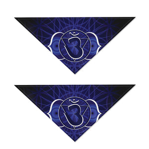 Ajna Chakra Spiritual Print Dog Bandana