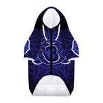 Ajna Chakra Spiritual Print Dog Zip Up Hoodie