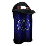 Ajna Chakra Spiritual Print Double Neoprene Wine Tote