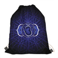 Ajna Chakra Spiritual Print Drawstring Bag