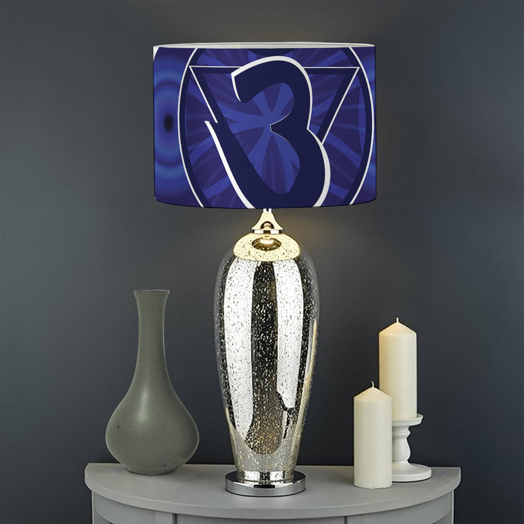 Ajna Chakra Spiritual Print Drum Lamp Shade