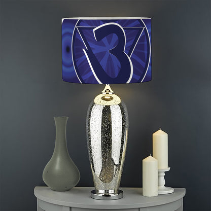 Ajna Chakra Spiritual Print Drum Lamp Shade