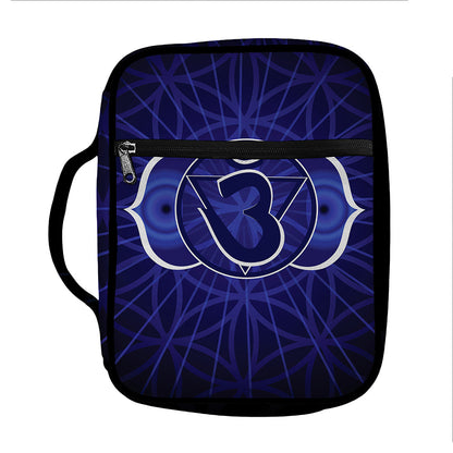 Ajna Chakra Spiritual Print Front Pocket Bible Bag