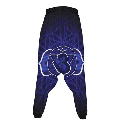 Ajna Chakra Spiritual Print Hammer Pants
