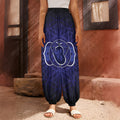 Ajna Chakra Spiritual Print Harem Pants