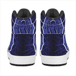 Ajna Chakra Spiritual Print High Top Leather Sneakers