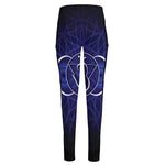 Ajna Chakra Spiritual Print High-Waisted Pocket Leggings