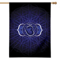 Ajna Chakra Spiritual Print House Flag