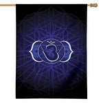 Ajna Chakra Spiritual Print House Flag
