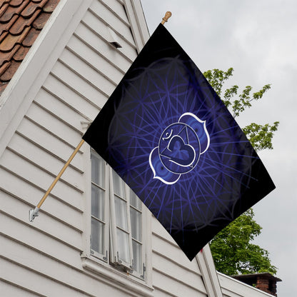 Ajna Chakra Spiritual Print House Flag