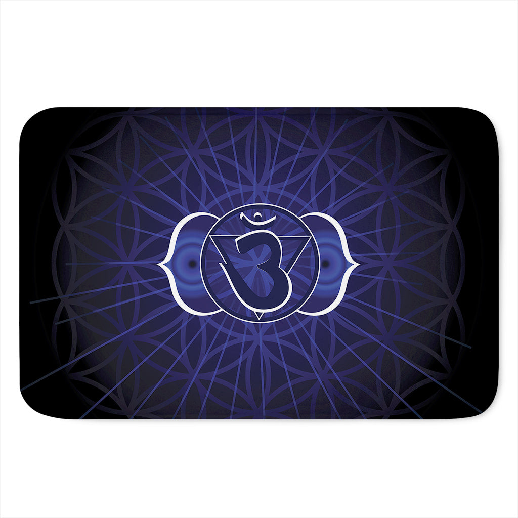 Ajna Chakra Spiritual Print Indoor Door Mat